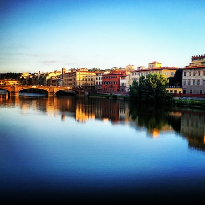 Ponte Santa Trinita by null