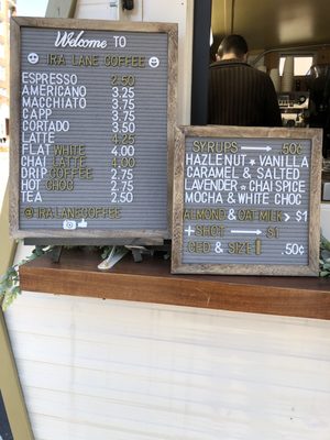 Menu photo 2 Ira Lane Coffee Atlanta, GA