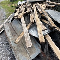 Baker’s Roofing And Repair - Boards and metal that was left contract said the would put on all debris.