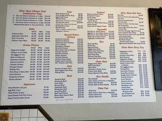 Silver Moon Chinese Food by null