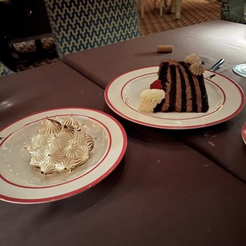 Mister Parker's - Chocolate Cake and Baked Alaska - French Near Me - Palm Springs, California