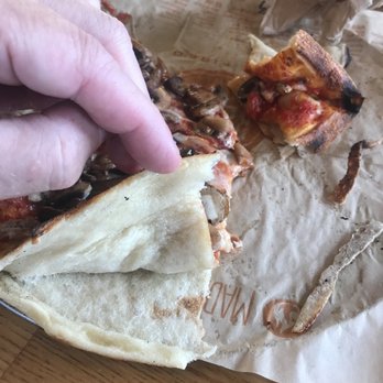 Blaze Pizza - I seem to bring having a separation issue with my rising crust. Apparently it couldn't arise to the occasion. Happened on both pies. - Salad Near Me - Jacksonville, Florida Blaze Pizza - I seem to bring having a separation issue with my rising crust. Apparently it couldn't arise to the occasion. Happened on both pies. - Salad Near Me - Jacksonville, Florida