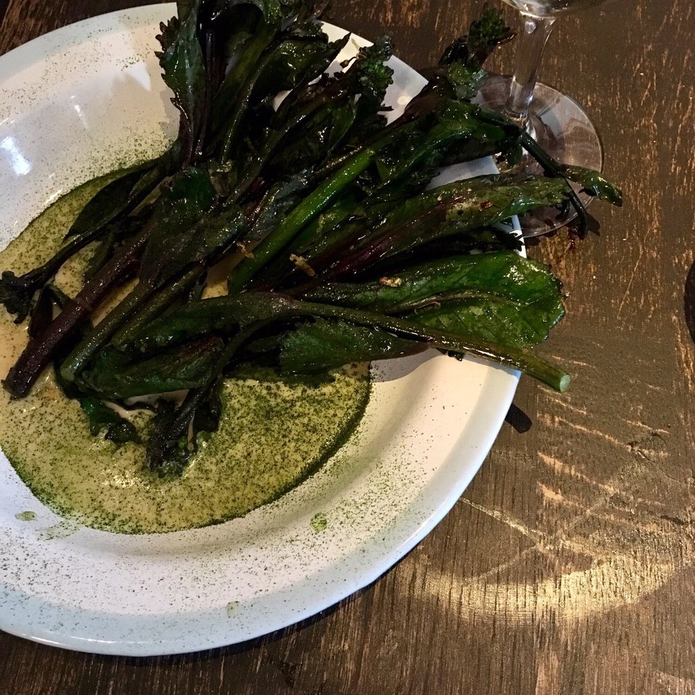 Musling - Cabbage sprouts with a sauce of danish Vesterhavsost (cheese) - Seafood Near Me - København