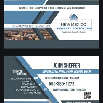 John Sheffer, Albuquerque Realtor, Probate Specialist - Full service probate solutions, proudly serving all of New Mexico! - Real Estate Agents Near Me - Albuquerque, New Mexico John Sheffer, Albuquerque Realtor, Probate Specialist - Full service probate solutions, proudly serving all of New Mexico! - Real Estate Agents Near Me - Albuquerque, New Mexico