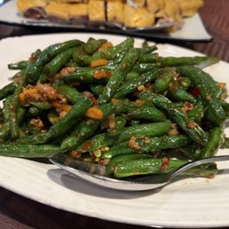 Dry Fried String Beans with Minced Pork