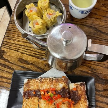 Cafe Dim Sum - Pork and shrimp shumai and turnip cakes - Dim Sum Near Me - Burlington, Vermont Cafe Dim Sum - Pork and shrimp shumai and turnip cakes - Dim Sum Near Me - Burlington, Vermont