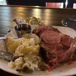 Depot Saloon - Prime rib at the depot