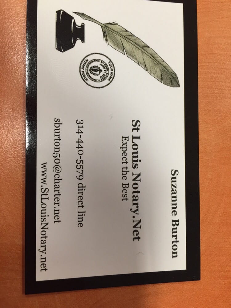 ST LOUIS NOTARY Updated August 2024 Saint Charles, Missouri