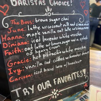 Cruise Coffee Cafe - Menu as of March 2026 - Cafes Near Me - Scotts Valley, California