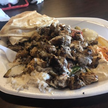 Falafel Queen - Chicken Kabobs with hummus - Falafel Near Me - Saint Augustine, Florida