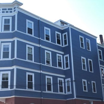 Rocha Pro Painters - Exterior Painting on a Commercial building. - Painters Near Me - Stoughton, Massachusetts