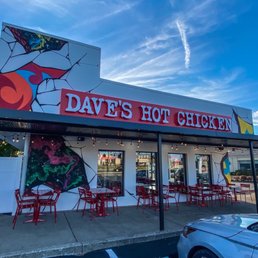 Exterior outside entrance of Dave's Hot Chicken - Outside - Lexington, Kentucky Exterior outside entrance of Dave's Hot Chicken - Outside - Lexington, Kentucky