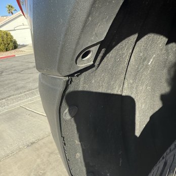 Caliber Collision - Another missing bolt for the rear bumper. - Body Shops Near Me - Henderson, Nevada