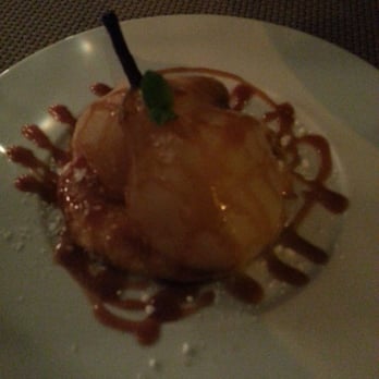 Chez Gabrielle - Day 2 dessert: poached pear. Another hit! - French Near Me - Paris, 75