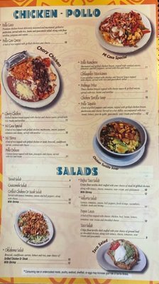 Menu photo 1 Los Potros Mexican Restaurant Blackwell, OK