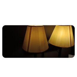 Filthy shades on lamp