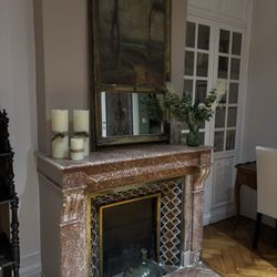 La Halte Montaigne - Fireplace