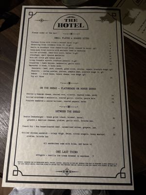 Menu photo 3 The Hotel Santa Cruz, CA