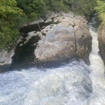 Otter Creek Gorge Trail - View From Bridge - Hiking Near Me - New Haven, Vermont Otter Creek Gorge Trail - View From Bridge - Hiking Near Me - New Haven, Vermont