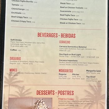 Las Palmeras - Mexican Near Me - Grove, Oklahoma