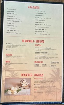 Menu photo 1 Las Palmeras Grove, OK