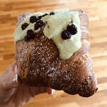 Supermoon Bakehouse - Matcha & Blueberry Croissant - Bakeries Near Me - New York, New York Supermoon Bakehouse - Matcha & Blueberry Croissant - Bakeries Near Me - New York, New York