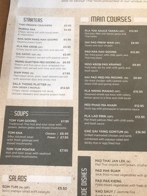 Menu photo 4 Sala Thong Stevenage, HRT