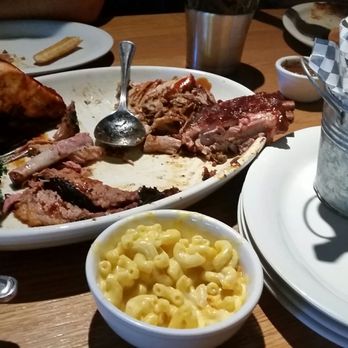 Bobby Q - Mesa - Well, I was so hungry this was halfway through eating that I realized I didn't take a picture of the Feast - New American Near Me - Mesa, Arizona