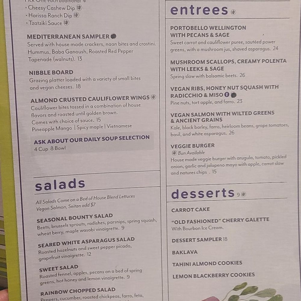 Indigo Cafe - Vegetarian menu - Bars Near Me - Cleveland, Tennessee