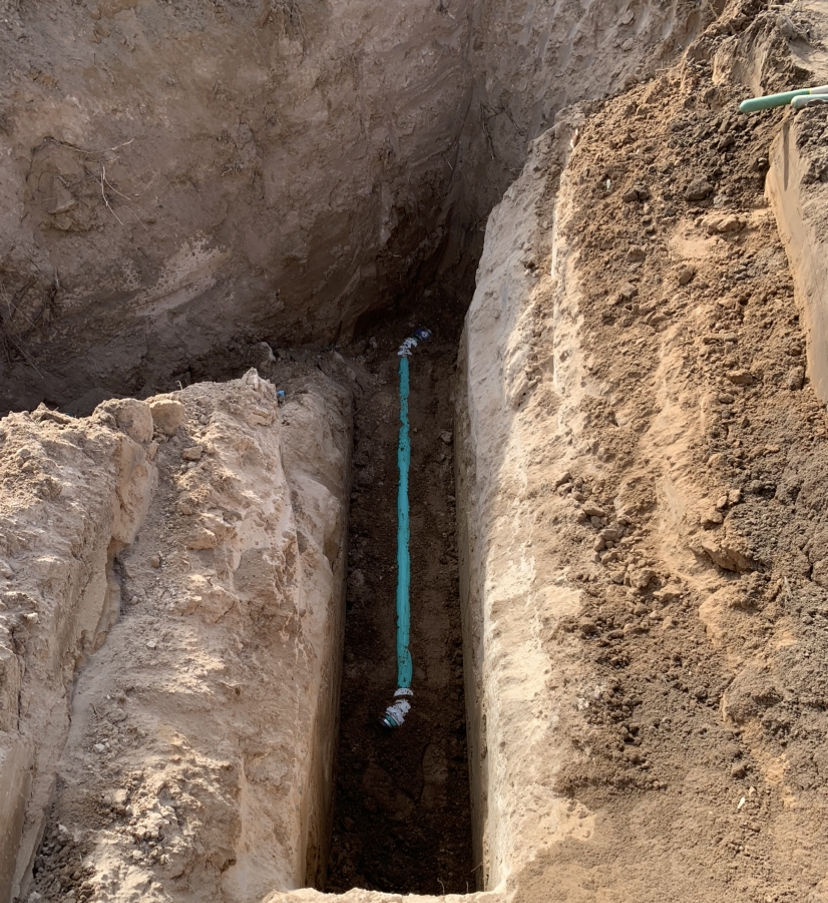 Slide of Lone Peak Excavation
