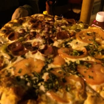 Fibbar MaGees - Huge pizza for the price! Half pepperoni & half pizza margharita. - Irish Pub Near Me - Sunnyvale, California Fibbar MaGees - Huge pizza for the price! Half pepperoni & half pizza margharita. - Irish Pub Near Me - Sunnyvale, California