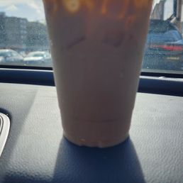 Blueberry Lavender latte Blueberry Lavender latte