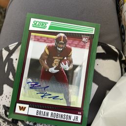 Brian Robinson junior card auto!! Brian Robinson junior card auto!!