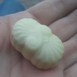 Gertrude Hawk Chocolates - My white chocolate raspberry cheesecake bite (sample)