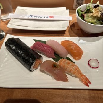 Katsu-Ya - Five piece sushi combo - Sushi Bars Near Me - Seattle, Washington