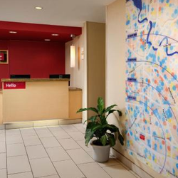TownePlace Suites By Marriott Ann Arbor - Front Desk and TowneMap Lobby Area