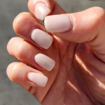 Gina's Magic Nails - These are my nails after three weeks! Would honestly last forever except for their growth. - Nail Salons Near Me - Chicago, Illinois
