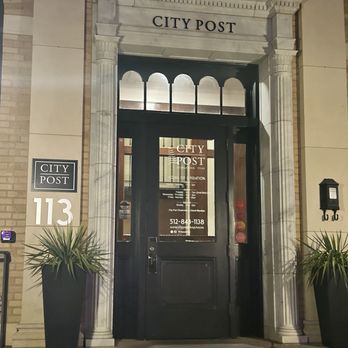 City Post Chophouse - Entrance - Steakhouses Near Me - Georgetown, Texas