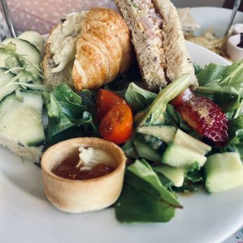 Crown and Crumpet Cafe - Egg salad croissants, chicken sandwiches, salad and a pastry - Tea Rooms Near Me - Ross, California Crown and Crumpet Cafe - Egg salad croissants, chicken sandwiches, salad and a pastry - Tea Rooms Near Me - Ross, California