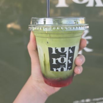 Rok - strawberry matcha latte - Coffee & Tea Near Me - Los Angeles, California