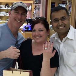 Ajanta Jewelers - Upgraded the ring after 11 years! Thank you Harry!