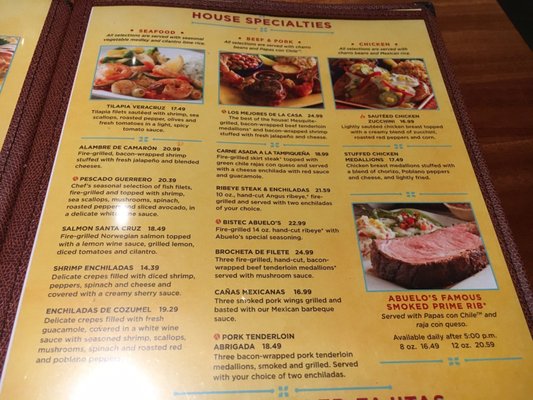 Menu photo 4 Abuelo's Mexican Restaurant Katy, TX Menu photo 4 Abuelo's Mexican Restaurant Katy, TX