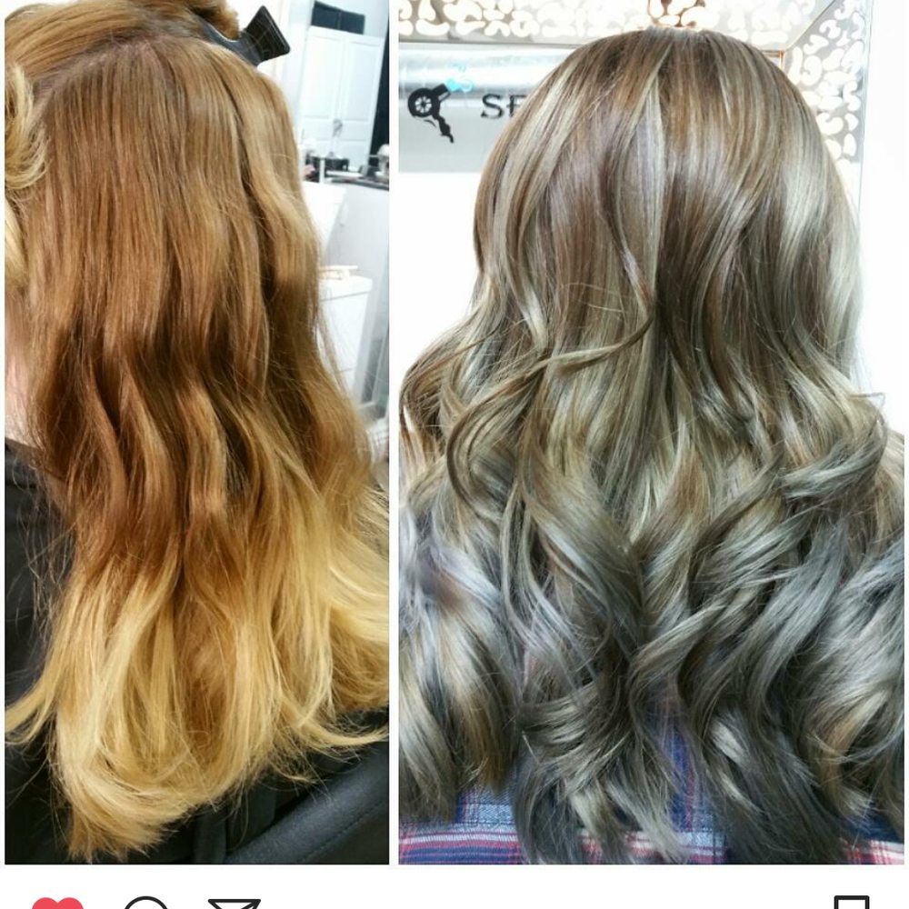 Set & Dry - Corrective color by Jorge! 1st visit. Told him I wanted to be super ashy and I loved the result! - Hair Salons Near Me - Lancaster, California Set & Dry - Corrective color by Jorge! 1st visit. Told him I wanted to be super ashy and I loved the result! - Hair Salons Near Me - Lancaster, California