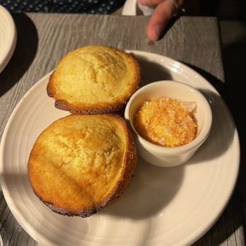 Scales - Cornbread with chili honey butter - Seafood Near Me - Portland, Maine Scales - Cornbread with chili honey butter - Seafood Near Me - Portland, Maine
