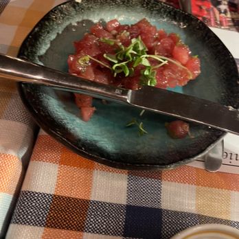 Restaurant at Sunset Beach - Tuna Tartare app - Seafood Near Me - Shelter Island, New York Restaurant at Sunset Beach - Tuna Tartare app - Seafood Near Me - Shelter Island, New York