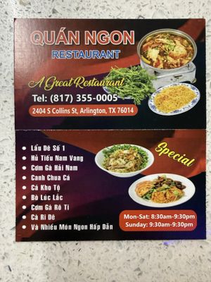 Menu photo 6 Quan Ngon Arlington, TX Menu photo 6 Quan Ngon Arlington, TX