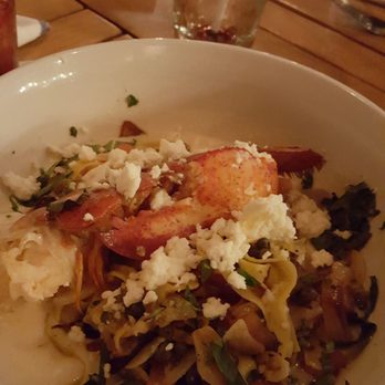 Monkeypod Kitchen - Fish and Lobster Pasta.  You'll be lucky if the owner shares. - Hawaiian Near Me - Kapolei, Hawaii