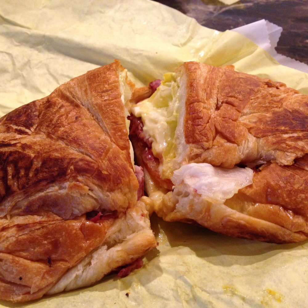 Top Donut - Pastrami Croissant Sandwich - Donuts Near Me - Granada Hills, California