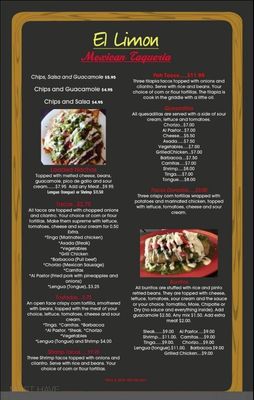 Menu photo 3 El Limon - Bensalem Bensalem, PA Menu photo 3 El Limon - Bensalem Bensalem, PA
