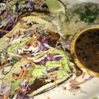 Uncle Julio's - Fish tacos with beans on the side - Mexican Near Me - Skokie, Illinois Uncle Julio's - Fish tacos with beans on the side - Mexican Near Me - Skokie, Illinois